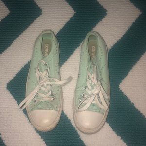 Mint Green Converse